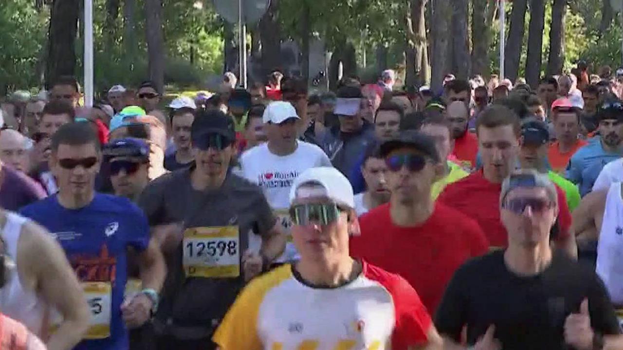 В Московском марафоне приняли участие 38 тысяч человек