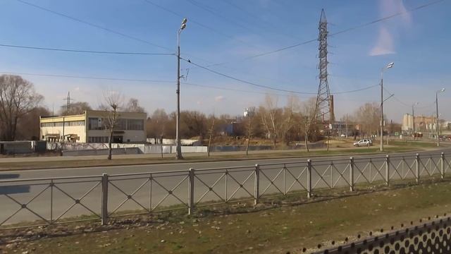 Казань трамвай 5 Поездка на трамвае СПЕКТР 71 407 №1125 по маршруту №5 в Казани 24.04.2022 смотреть онлайн