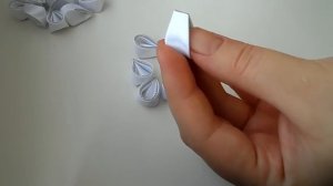 МК Праздничный ободок канзаши\ DIY  Holiday hair band kanzashi\