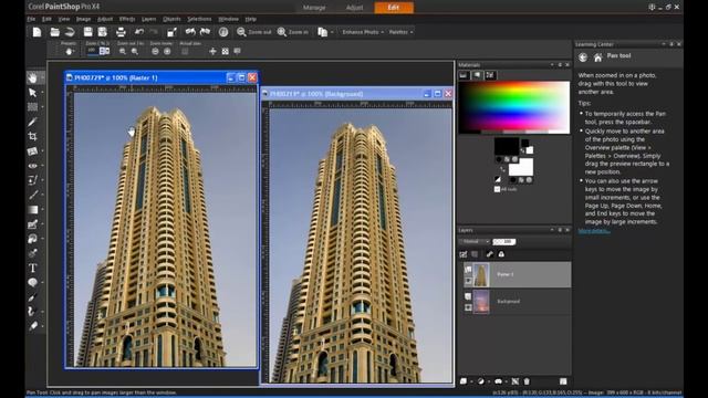 Corel PaintShop Pro X4 - Background Removal смотреть онлайн