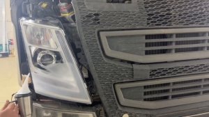 Установка Bi-Led линз Aozoom Volvo FH