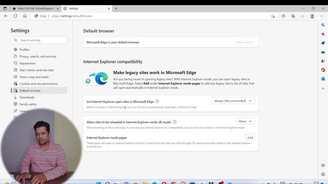 "Use the latest version of the browser to access the web interface" | Firmware link is not working