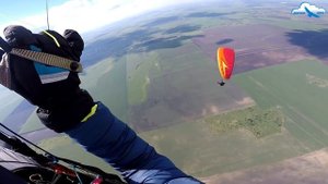 Учу летать на параплане в термиках. Исправляю ошибки ученицы. Рабочие моменты флай-тура в Татарстан