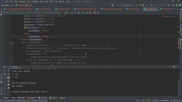 Java Do While Loop смотреть онлайн