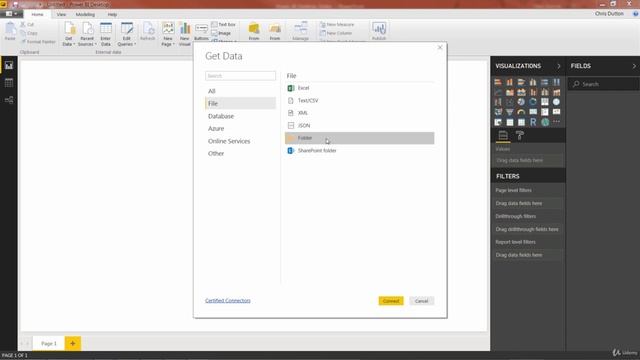 How Many Types of Data Connectors in Power BI Desktop?