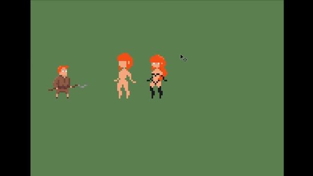 Создание персонажа в пиксель арт / Pixel art Ведьма