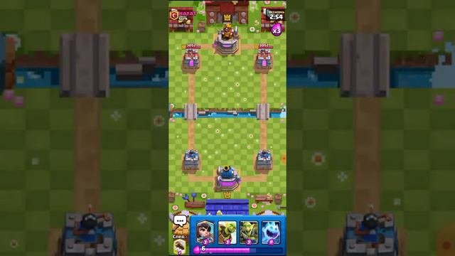 прошел испытание с тройным эликсиром🥳 #клешрояль #clashroyale