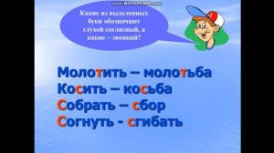 Російська мова. Урок 13.  «Согласные звуки: звонкие и глухие, твердые и мягкие». 5 клас