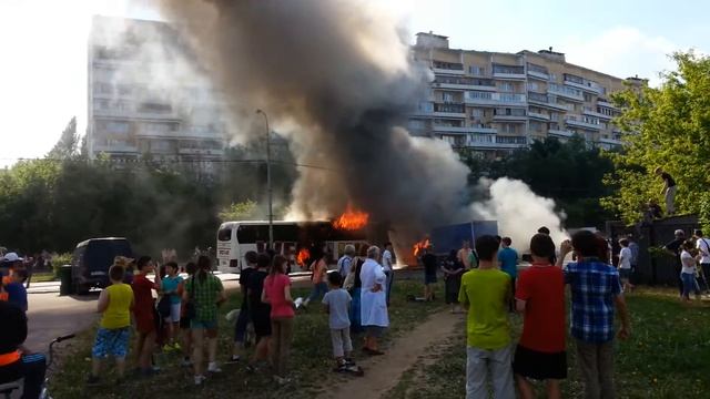 Пожар на Домодедовской : смотреть онлайн