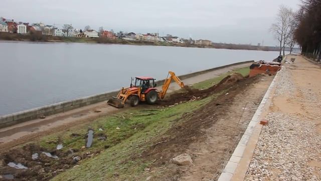 Реставрация набережной Степана Разина в Твери смотреть онлайн