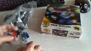 Пазл 100 Prime 3D "Солнечная система" таймлапс сборка/Puzzle 100 Prime 3D Solar system time-lapse