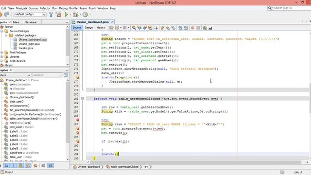 VIEW RECORD IN JAVA NETBEANS DENGAN SQLITE смотреть онлайн