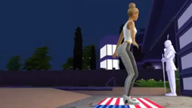 The sims 4--YOGA/ EXERCISES, ANIMATION MOD смотреть онлайн