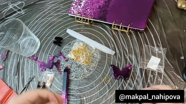 Ручка из эпоксидной смолы/Резин арт/Ресин арт/resin art/Эпоксидная смола смотреть онлайн