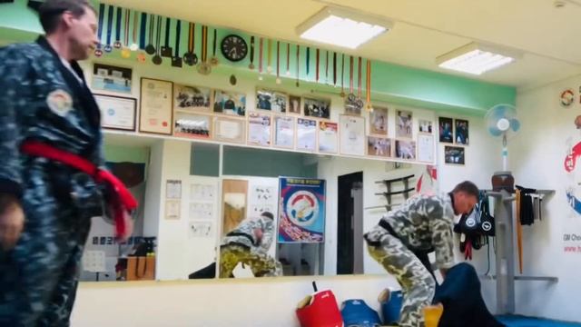 Живое Хапкидо. Защита от комбинированной атаки 3