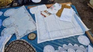 4 декабря.Барахолка.Киев.Фарфор,хрусталь,елочные игрушки и все в кучу...