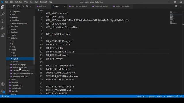 Laravel 8 Project | Laravel 8 Authentication install Part 12