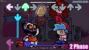 Hell On Kitty ALL PHASES (0-5 phases) HARD! Friday Night Funkin`