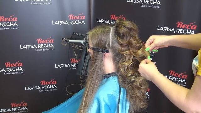 Свадебная прическа от Ларисы Реча смотреть онлайн