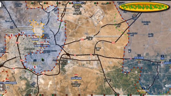 Карта боевых действий в сирии на сегодня андрей бармин