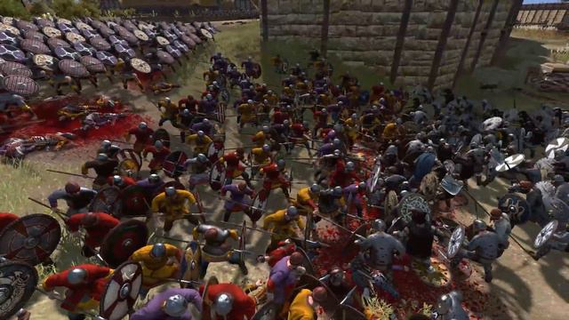 Viking Army Comes by Sea!!  Total War: Thrones of Britannia Port Assault