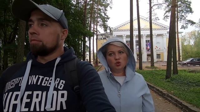 Подмосковная Дубна. Город с безлюдными улицами. Прогулка к Московскому морю. смотреть онлайн