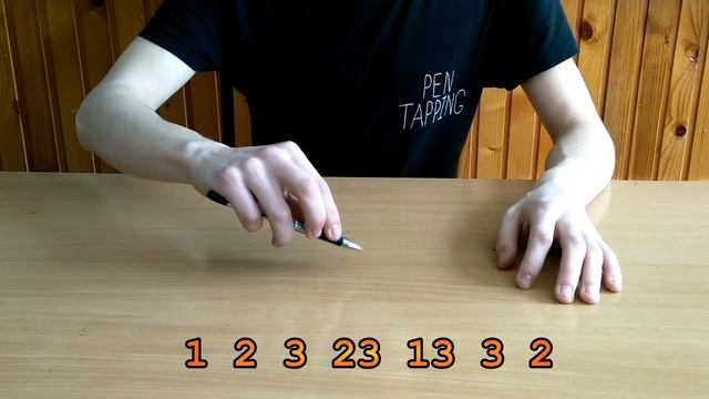 Pen Tapping Tutorial или как делать битбокс ручкой #16 (easy beat)