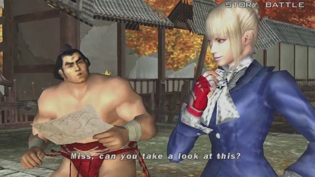 (PSP) Tekken 5: Dark Resurrection - игра за Лили. смотреть онлайн