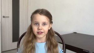 Бурцева Арина 6лет. Пробы Врать не хорошо