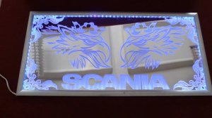 Панно зеркальное, спального места для грузовиков SCANIA