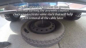 Spare Tire Removal - 2014 - 2020 Acura MDX