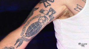 КИТ ФЛИНТ И ЕГО ТАТУИРОВКИUNIQUE VIDEO ! KEITH FLINT RIP /  THE PRODIGY  / KEITH FLINT TATTOOS