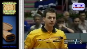 Table Tennis Classics Sweden vs Germany EC 2002 Hakansson vs Boll