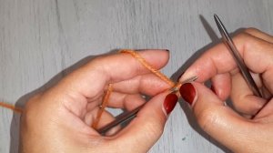 Вязание для начинающих. Как набирать петли сразу от клубка