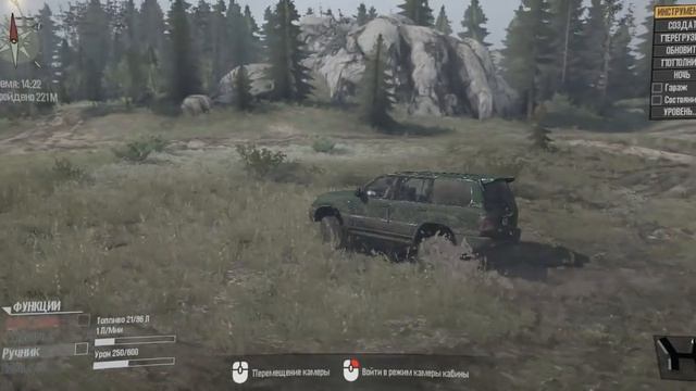 Реалистичная проходимость Spintires Mudrunner смотреть онлайн