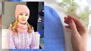 Моя любимая шапка-бини "Цепи"?из пуха норки. Подробное видео-описание