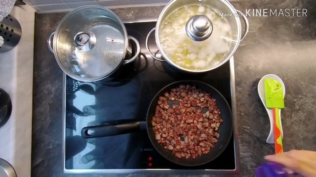 Галушки с картошкой и мясом. Вкус моего детства. Дети влюбляются в это блюдо с первой ложки.
