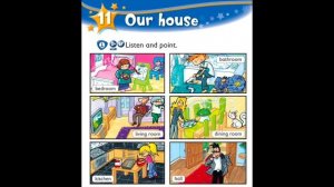 Kids Box 1, Unit 11.1 Our house. Listen and point.