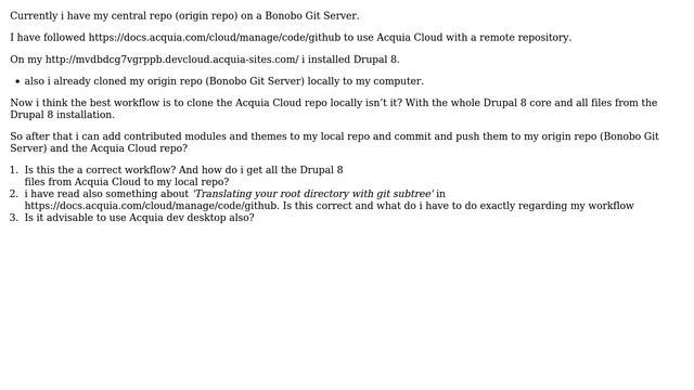 Drupal: Drupal and Git workflow using Acquia cloud смотреть онлайн