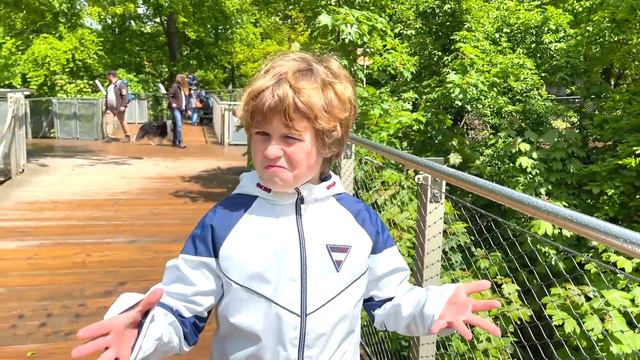 Ричи и Эди посетили зоопарк или Наш новый Влог из немецкого зоопарка