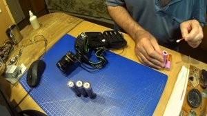 Головной фонарь  Доработка аккумуляторов Совет от зрителя