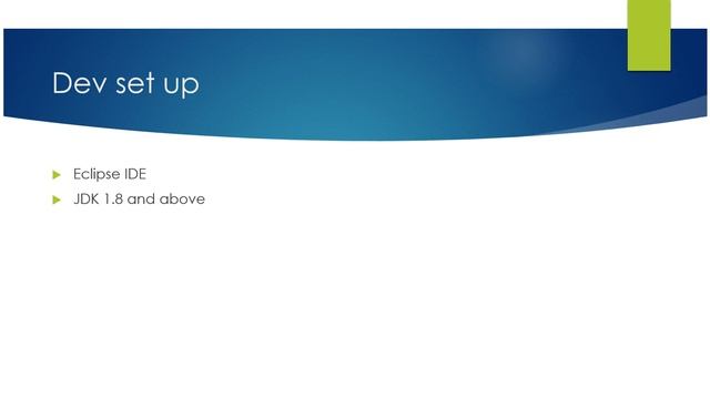 Java 8 features 1 - Overview and Dev setup