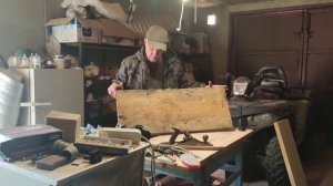 Голова лося из дерева