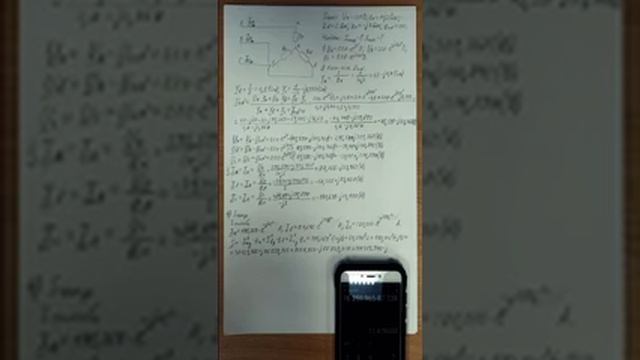 Расчет трехфазных электрических цепей по схеме "звезда" с расчетом баланса мощностей смотреть онлайн