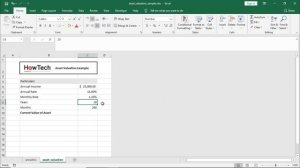 How to Calculate Annuities Using Excel | Present Value of Annuity for Asset Valuation