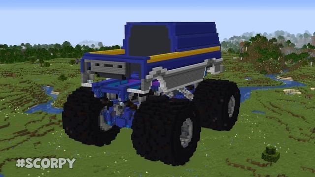 Minecraft FAMILY MONSTER TRUCK HOUSE BUILD CHALLENGE : NOOB vs PRO vs HACKER / Animation смотреть онлайн