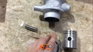 Поршневая группа бензопилы Дружба старого образца цилиндр, поршень, палец, кольца