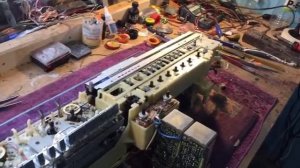 Sharp GF-777. Ремонт регулятора. громкости... начало