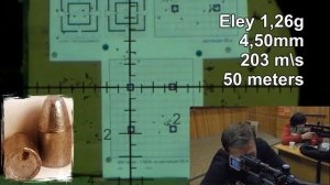 Отстрел полнотелых пуль (Шмайсерки) в калибре 4.5мм на высокой энергетике