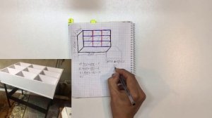 Как сделать органайзер для косметики своими руками (просчет органайзера)